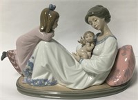 Lladro Porcelain Hand Made Figural Grouping