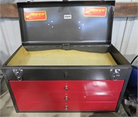 3 drawer metal tool box