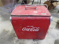 vintage coca cola cooler