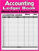 Accounting Ledger Book: Over 100 Page Large
