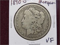 1890 O MORGAN SILVER DOLLAR 90% VF