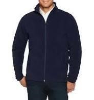 Essentials Men's Full-Zip Polar Fleece Jacket,