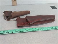 2 leather holsters