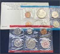 1972 Uncirculated US Coin Mint Set