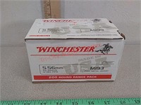 200 rds 5.56 fmj Winchester ammo ammunition