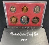 1982 US Proof Coin Set