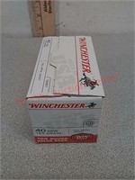 100 rds 40 s&w fmj Winchester ammo ammunition