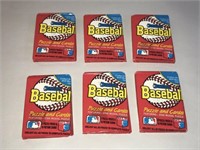 1988 Donruss Baseball Cards LOT of 6 Unopened Pack