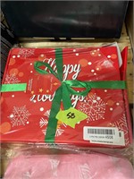 Box of holiday sox