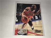 1996-97 Michael Jordan Fleer Card