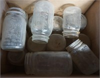 2 boxes of canning jars for one money