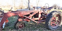 Farmall H tractor w/ loader. serial 285615