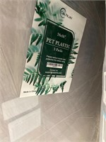 Pet plastic 3 packs 8 sets