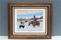 Signed & Numbered Western Print by Dyrk Godby