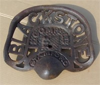 Blackstone Tractor / Implement Seat Cast Iron