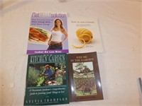 2 Cook & 2 Gardening Books