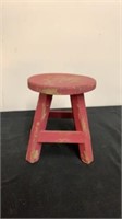 7” vintage decor stool