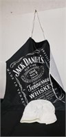 Jack Daniels apron with chef hat