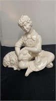 13” Atlantic mold company ceramic  figurine