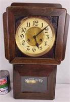 Horloge mécanique murale à balancier&carillon -