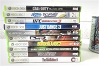 10 jeux XBox 360 dont Just Dance 3 -
