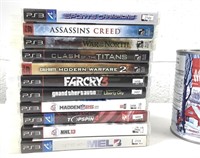 11 jeux vidéos PS3 dont Sports Champions -