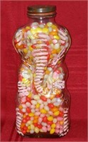 Vintage Elephant Candy Jar w/Lid
