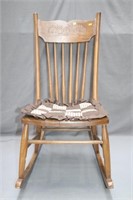 Press Back Rocking Chair