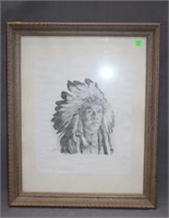 Native Pencil Sketch