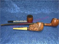 (3) Vintage pipes