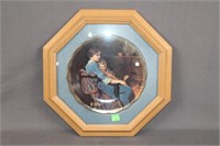 Mothers Love Framed Collector Plate