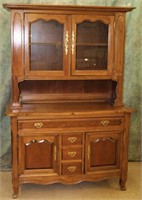 DREXEL BASQUE PROVINCIAL CHINA  HUTCH