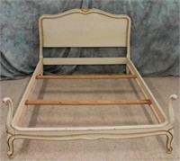 DREXEL TOURAINE FRENCH PROVINCIAL FULL BED FRAME