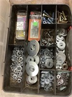 Case with washers etc