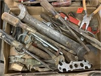 Screwdrivers, wrenches, misc