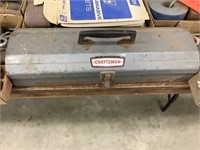 Craftsman metal tool box (rusted)