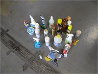 Assorted Cleaning and Other Chemicals