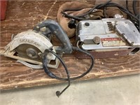 Skilsaw and Porter Cable belt sander
