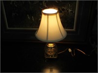 Small Globed Table Lamp