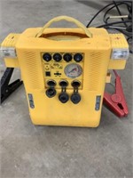 Portable power system with jumper cables