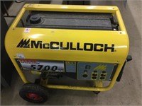 McCulloch 5700 watt power generator