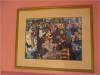 Framed "Renoir" Print.
