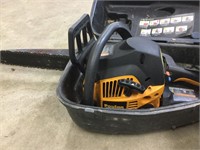 Poulan chainsaw in case