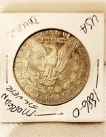 1886-O US Morgan Dollar