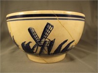 Porcelain Delft Style Bowl