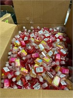 Box lot of travel hand sanitizers