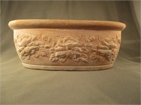 White-Washed Pottery Planter