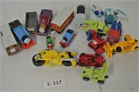 Toy Train & Transformer Lot