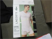 Lacoste Essentials - 3 pack v-neck t-shirts