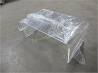 Plexiglass table / bench